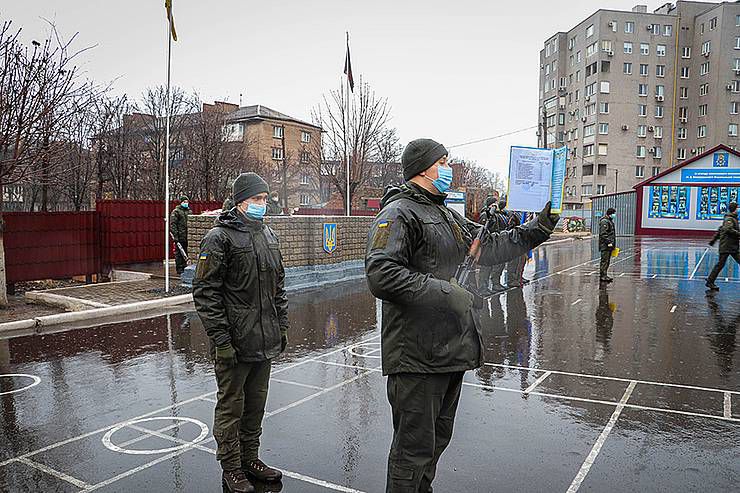 Нацгвардійці присягнули на вірність народу