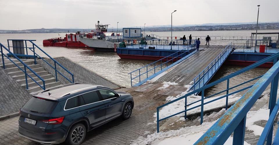 Одещина: Відновлено роботу поромного комплексу