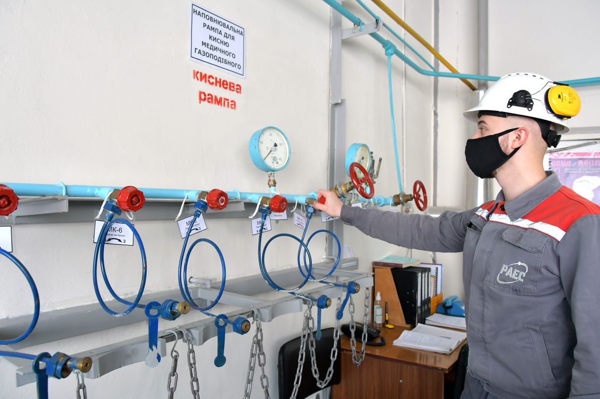 Рівненська АЕС продукуватиме медкисень для боротьби з COVID-19