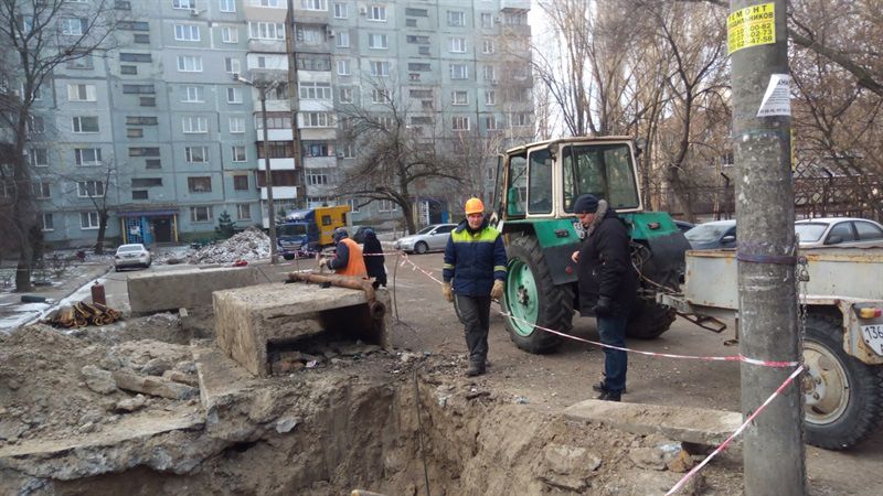 У Запоріжжі замінюють тепломережі