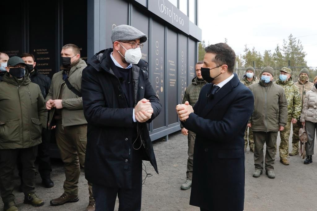 Присутність лідера ЄС на лінії розмежування - це важливий знак