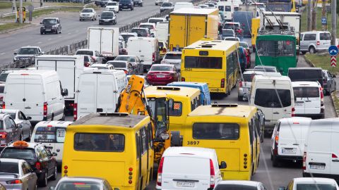 Київ: Обмеження влетіли у копієчку