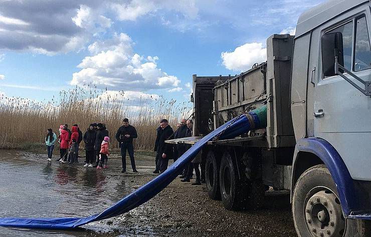 Миколаївщина: У річці побільшало риби