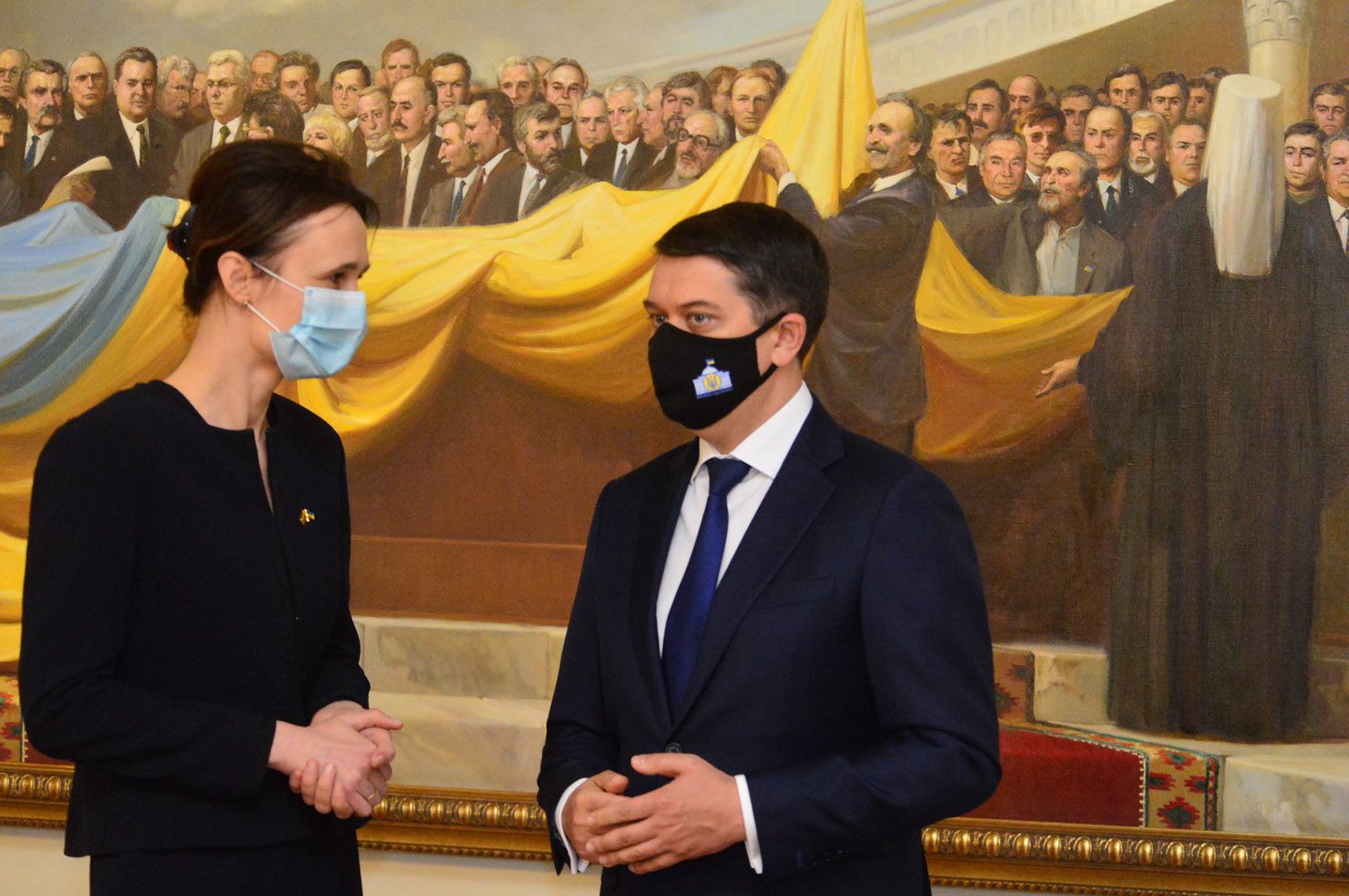 Дмитро Разумков: «Реакція партнерів України, зокрема Литви, допомогла стабілізувати ситуацію на кордоні нашої держави»