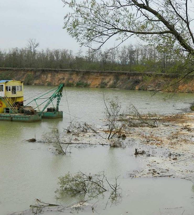 Миколаївщина: За незаконний видобуток піску — до суду