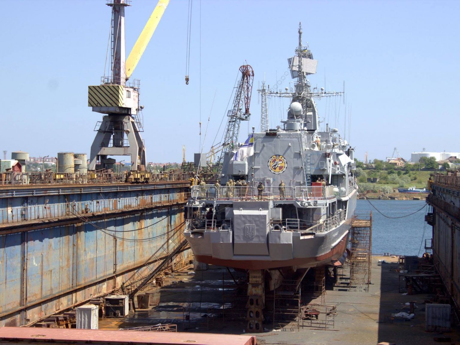 Миколаїв: Фрегат зайшов на ремонт