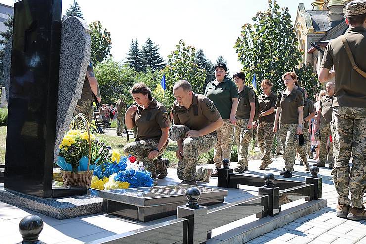 У Мар’їнці відзначили сьому річницю визволення міста