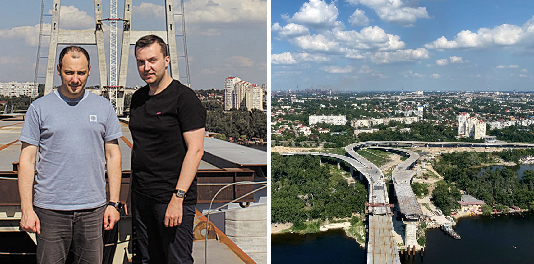 Добудовують міст, що з’єднає Хортицю з районом