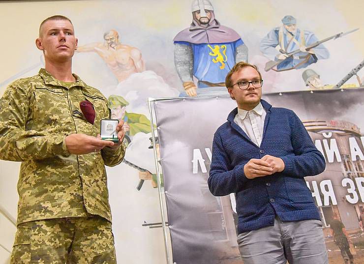Відзначили захисників луганського аеропорту