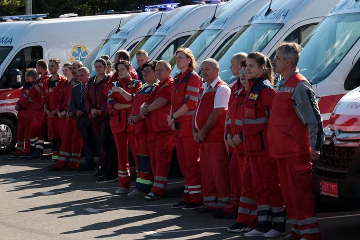 Повністю оновили парк «швидких»