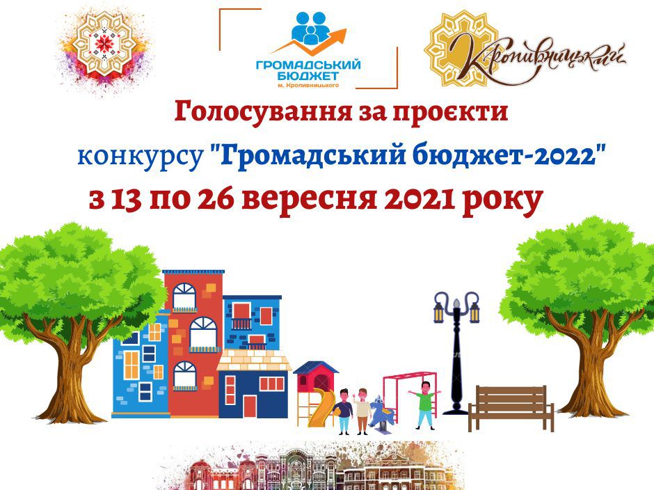 У Кропивницькому стартувало голосування за проекти громадських ініціатив