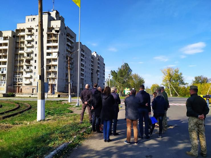 Делегація з Естонії побувала у прифронтовій Авдіївці