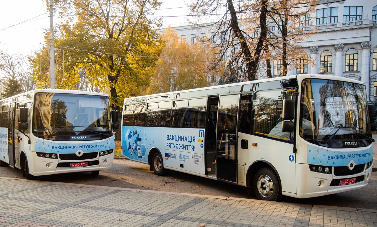 Дніпропетровщина: Вакцинація на колесах 