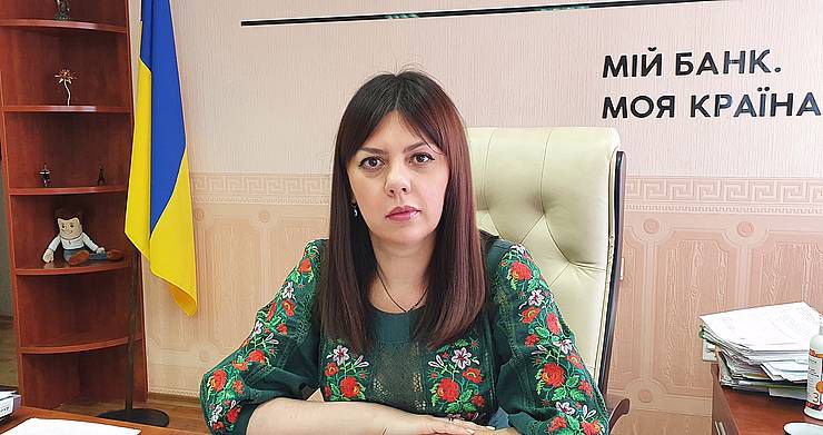 Світлана ІВЕНКО: «Ощадбанк дбає про протиепідемічну безпеку і зручність для клієнтів»