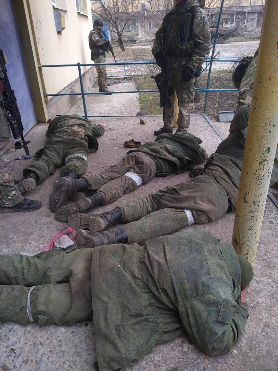 Під час боїв за Щастя і Станицю Луганську