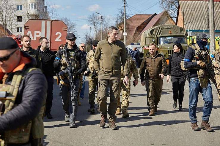 Олексій Чернишов: Унаслідок ведення бойових дій російськими окупаційними військами Бородянка та Макарів зазнали значних руйнувань