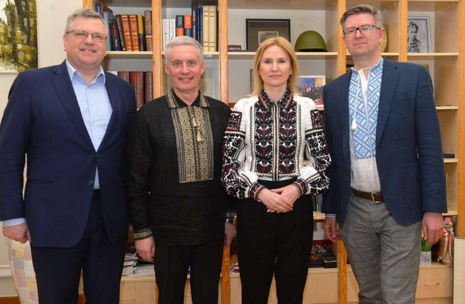 Олена Кондратюк зустрілася з послами країн Балтії - об’єднуємо зусилля для одержання Україною статусу кандидата на вступ до ЄС