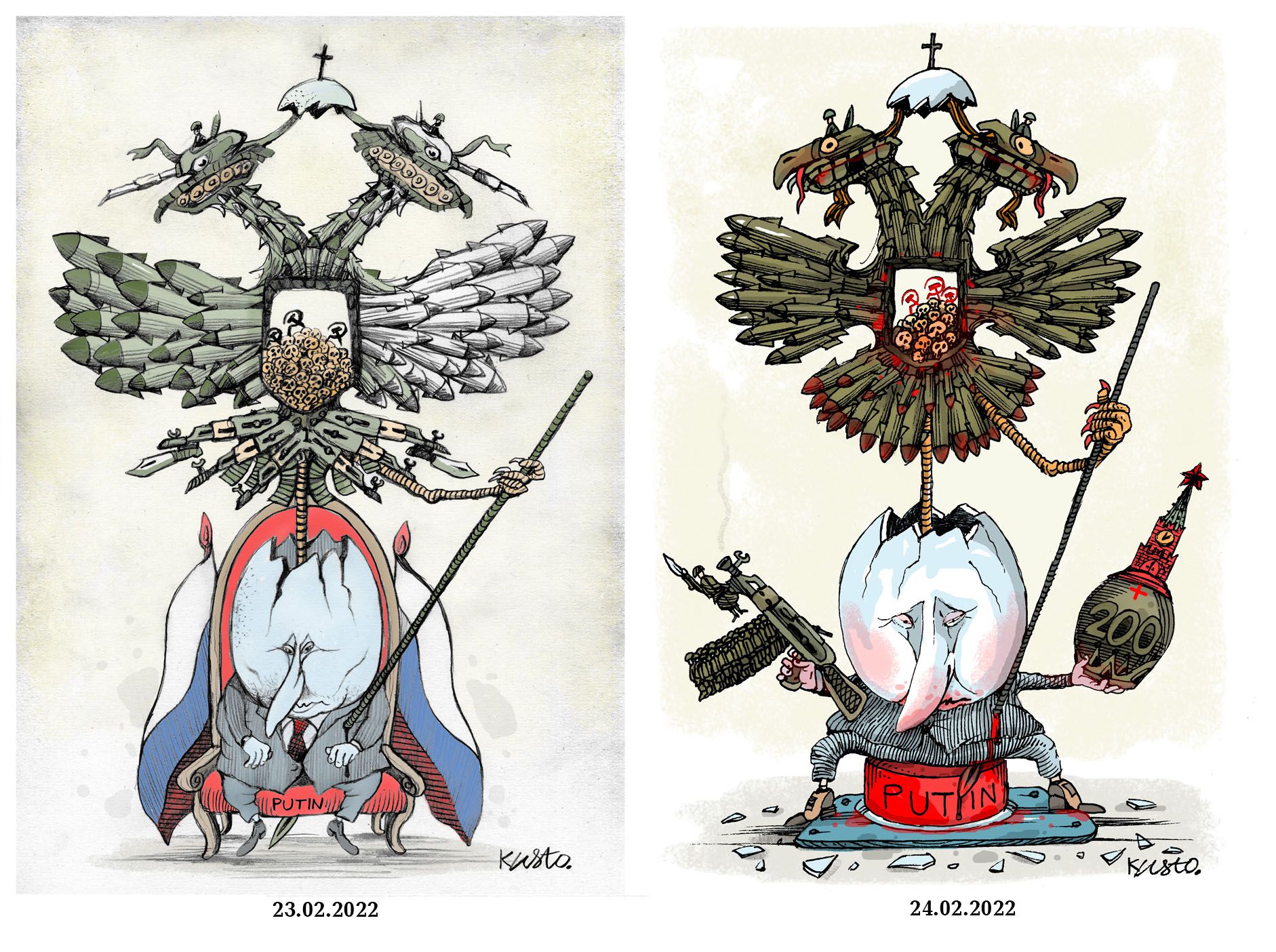 Того четверга дав собі слово: щодня — по карикатурі