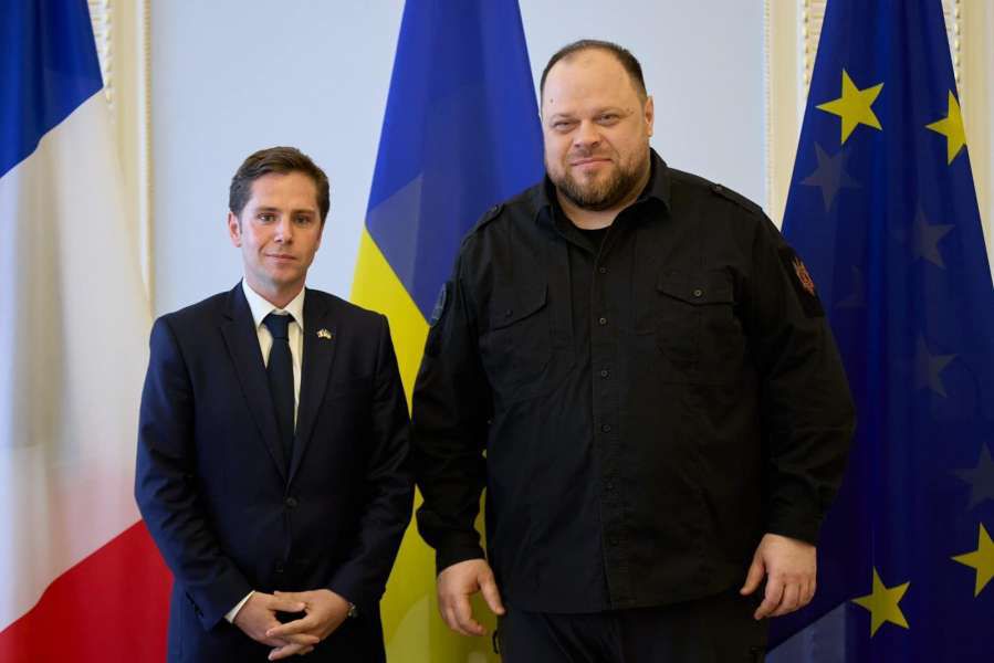 Спікер Парламенту України зустрівся із Головою Комітету з європейських справ Національних зборів Франції