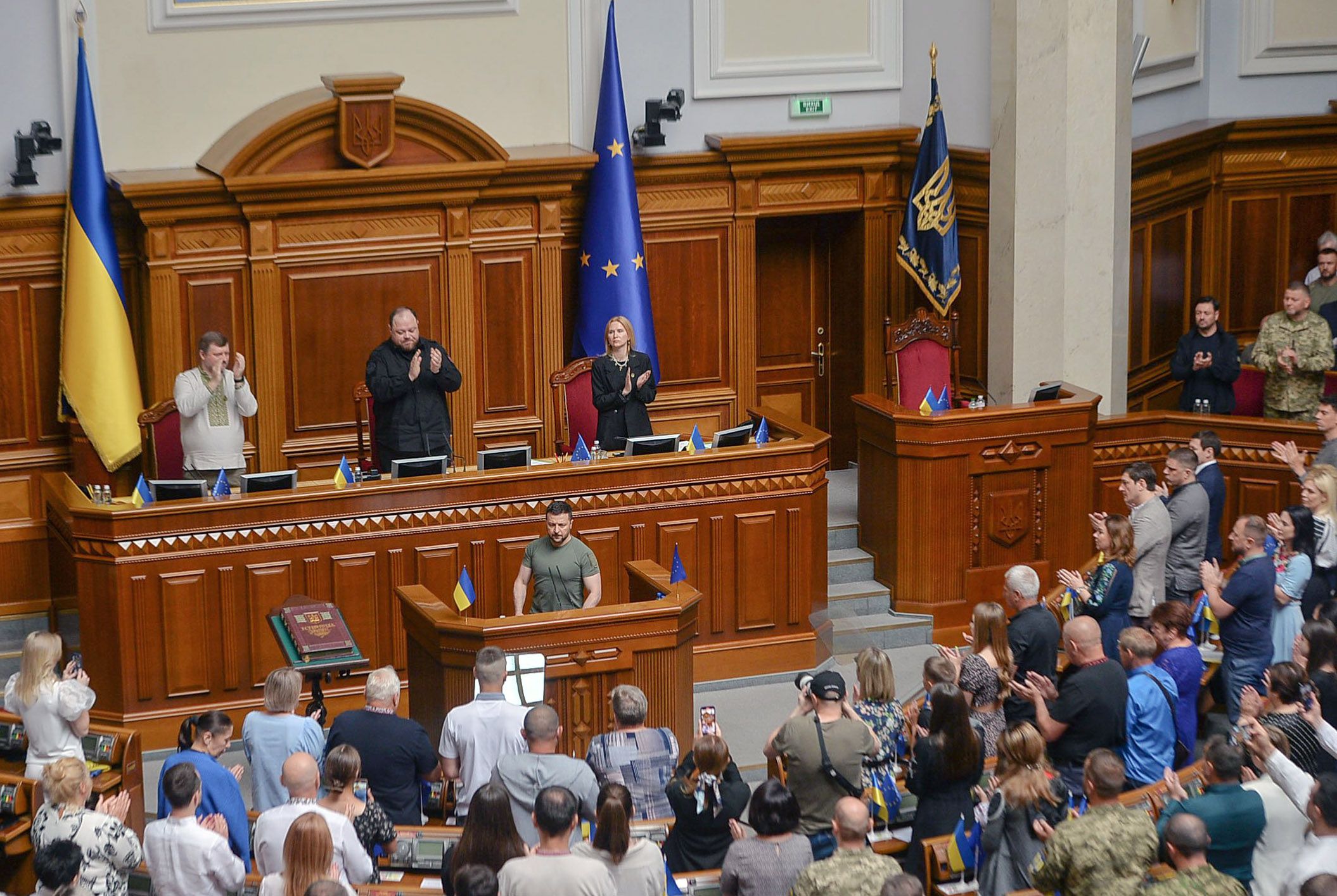 Володимир Зеленський: «Ми показали: сміливість дає свободу. Ми доведемо, що свобода дає успіх»