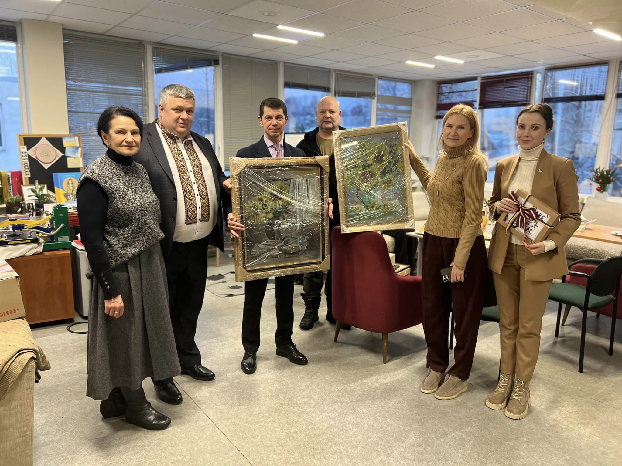 Олена Кондратюк привітала Конфедерацію українців Латвії «Віче» із днем її утворення