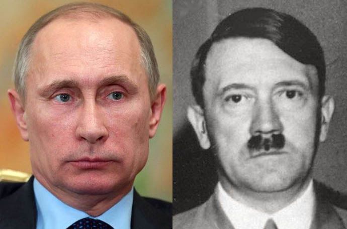 путін і гітлер