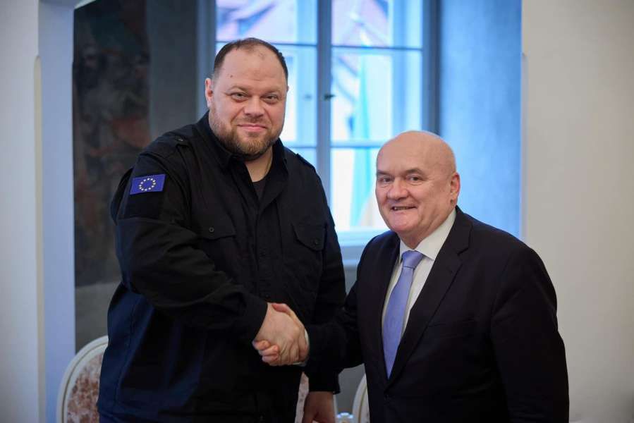 Спікер Парламенту України Руслан Стефанчук зустрівся з виконувачем обовʼязків Голови Державних Зборів Угорщини Чабою Генде