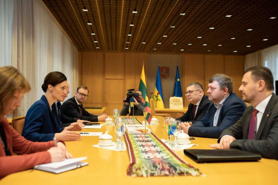 Перший заступник Голови Верховної Ради України провів робочу зустріч зі Спікеркою Сеймасу Литви Вікторією Чмілітє-Нільсен