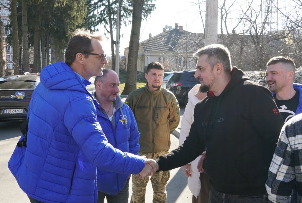 Житомирщину відвідали представники фонду «Athletes For Ukraine» з Німеччини