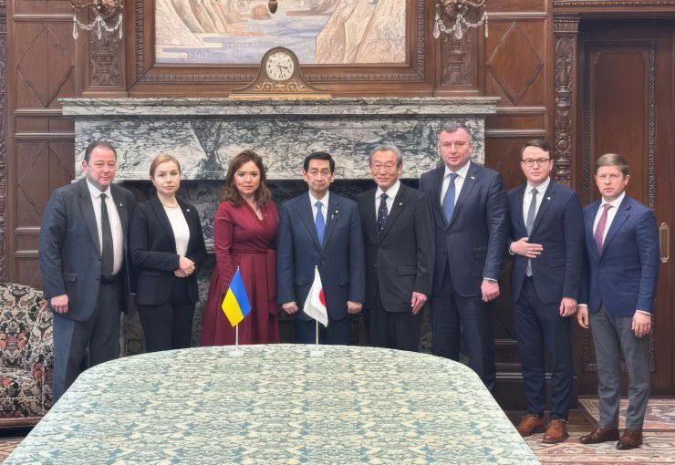 Парламентська делегація Верховної Ради України відвідала з робочим візитом Японію