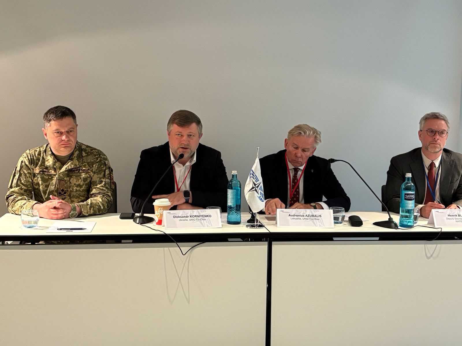 Олександр Корнієнко: Вдячні за ініціативу допомогти ЗСУ наблизитися до стандартів НАТО