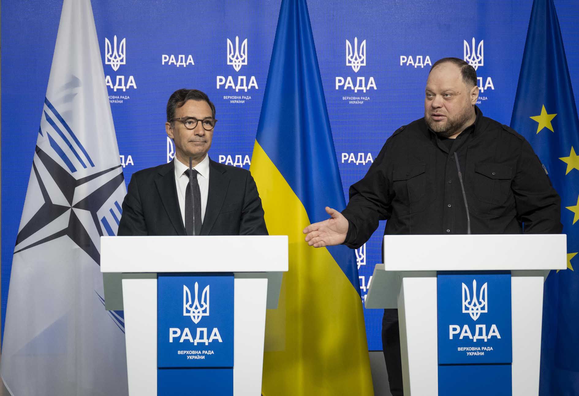 Голова Верховної Ради України Руслан Стефанчук: Наш шлях до НАТО — незворотний 