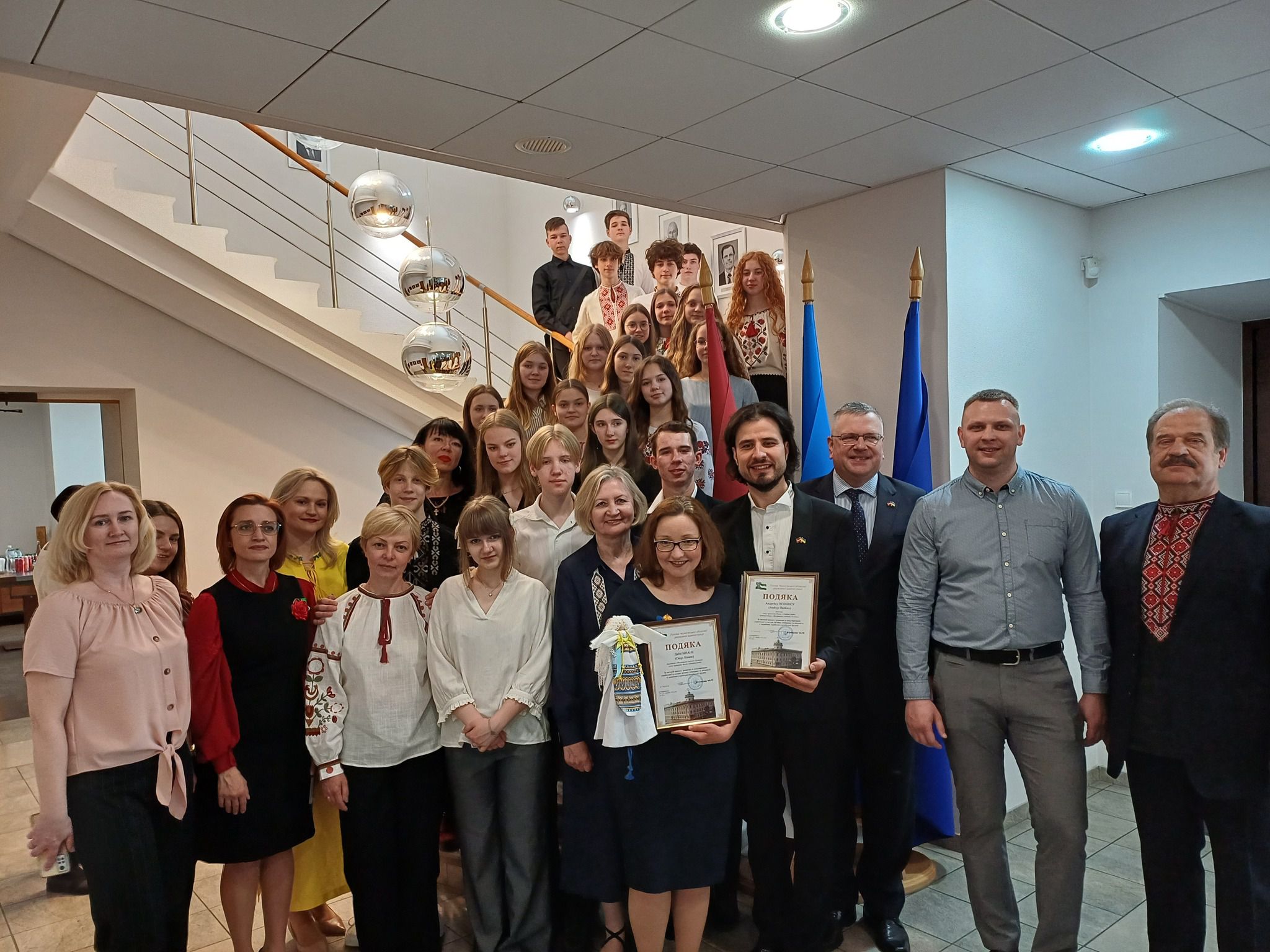 У Києві відбулася зустріч юних музикантів з Чернігівщини з латвійським піаністом Андреєм Осокіним