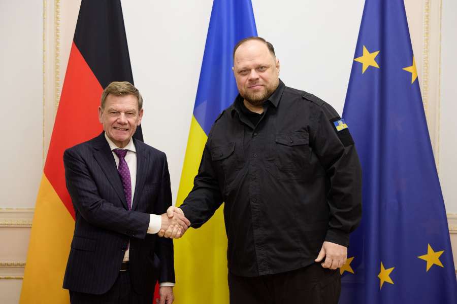 Руслан Стефанчук: партнерство України та Німеччини має стратегічне значення для всієї Європи