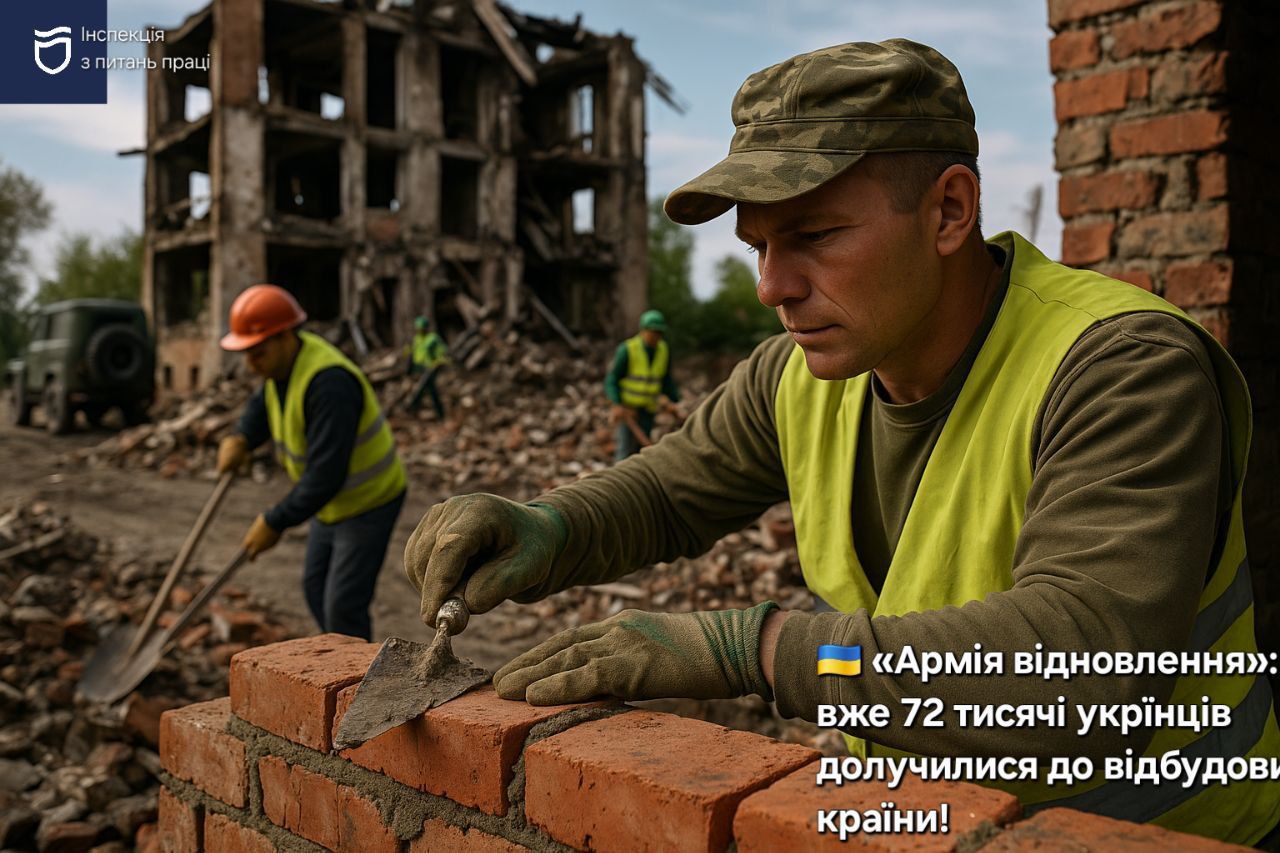 Уже 72 тисячі направлень видано в межах проєкту «Армія відновлення»