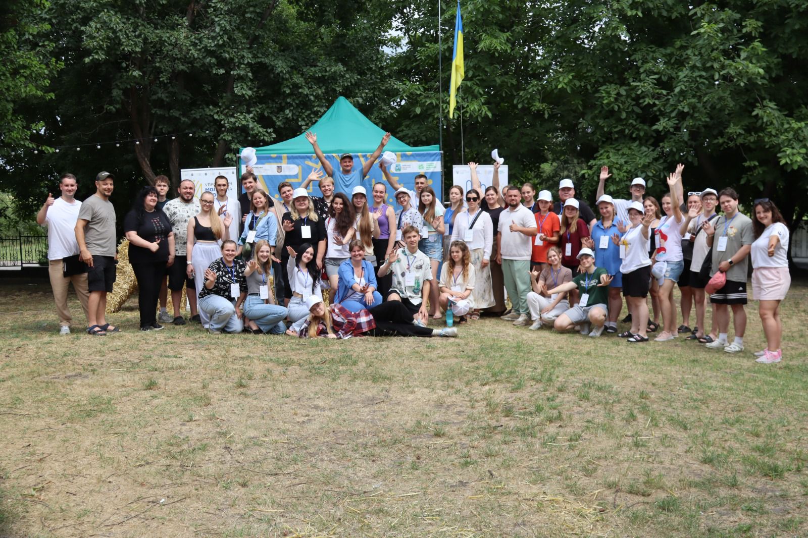 На Київщині відбувся всеукраїнський наметовий табір для молодих волонтерів