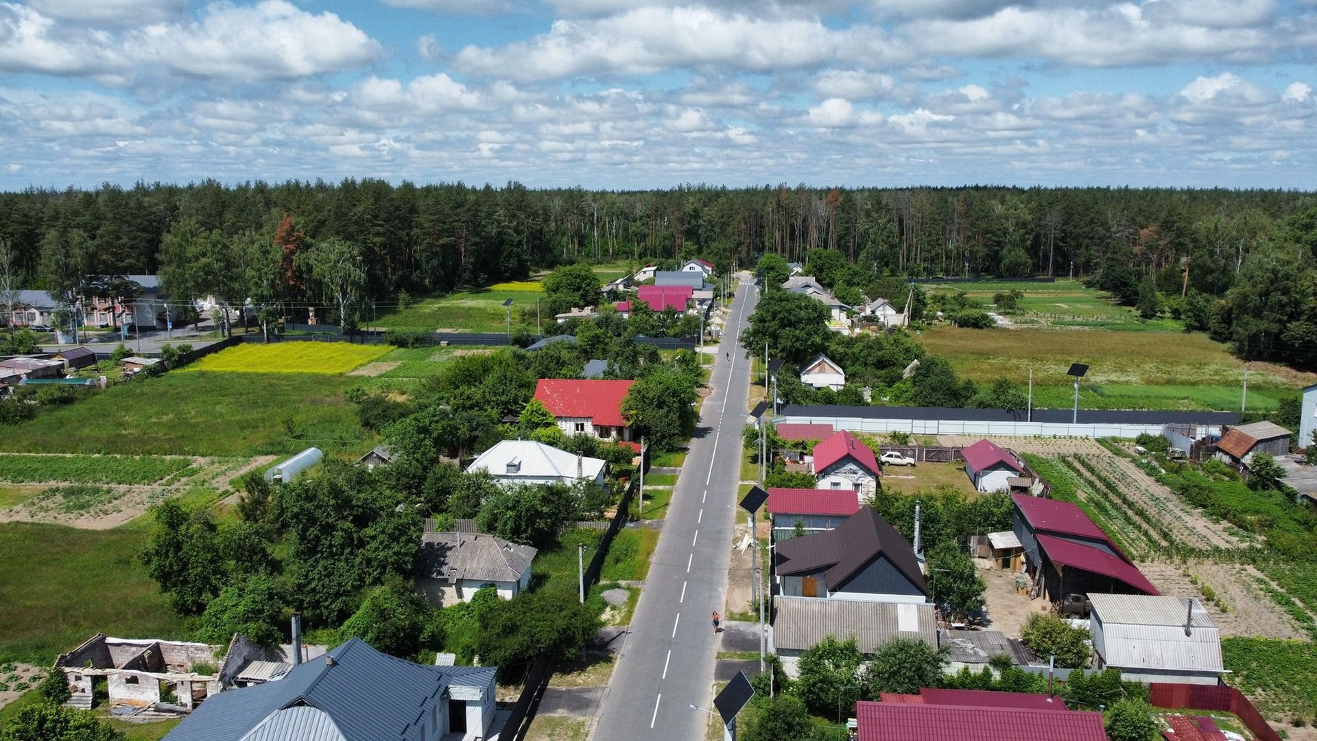 У Ягідному на Чернігівщині завершено ремонт вулиць і відновлено 90% житлового фонду