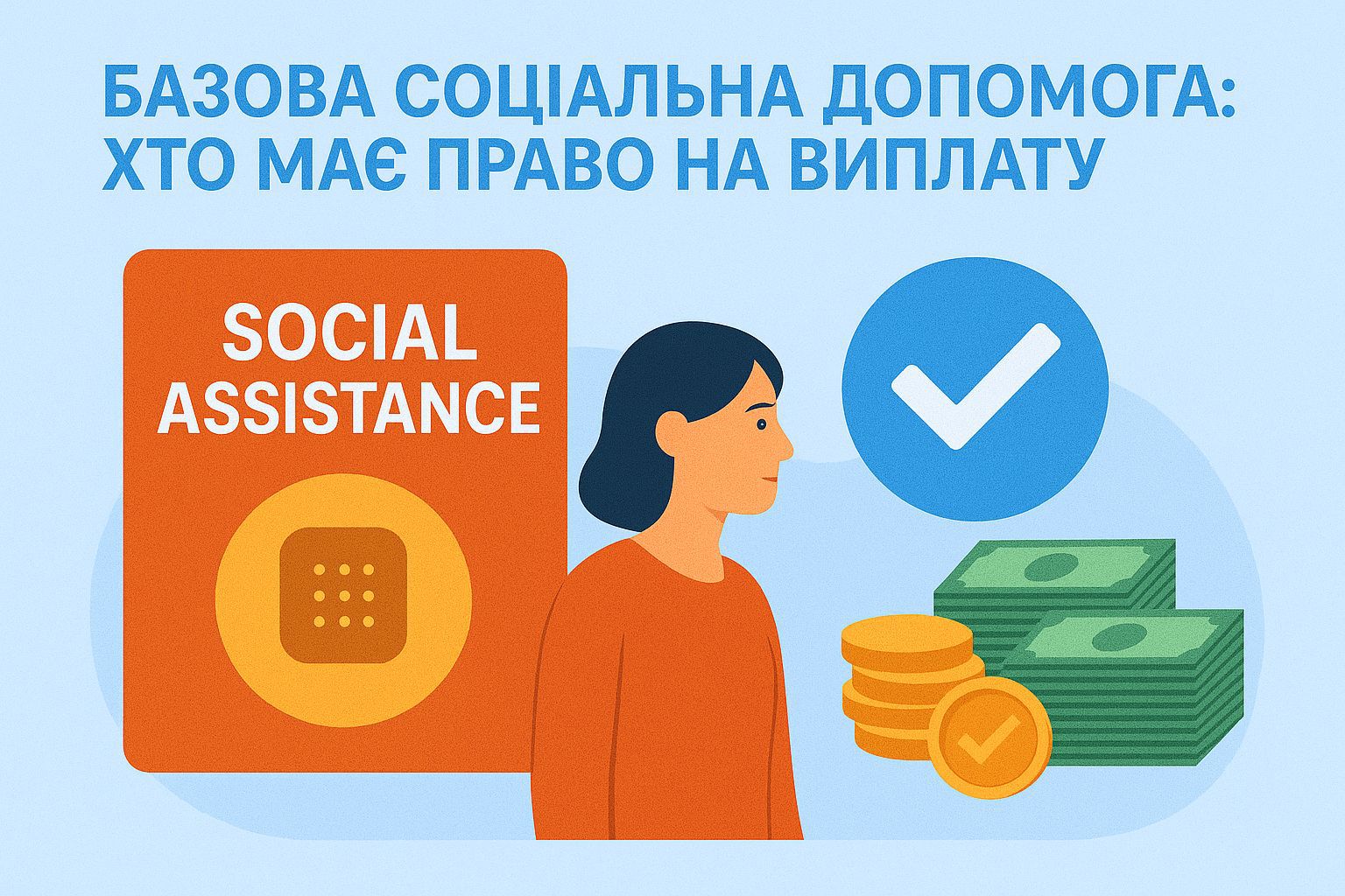 Базова соціальна допомога: хто має право на виплату