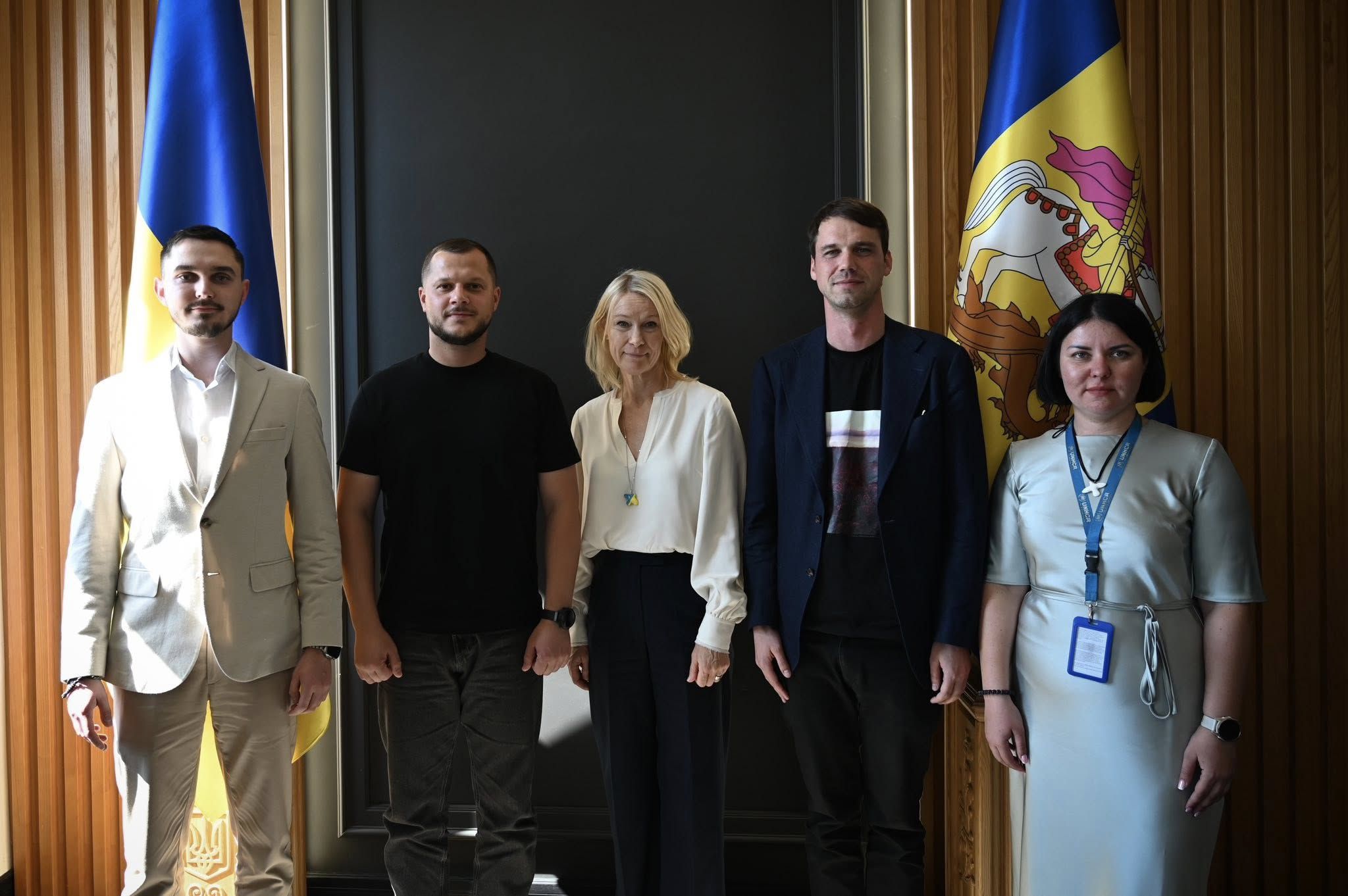 Микола Калашник провів зустріч з Кароліною Ліндхольм Біллінг з УВКБ ООН