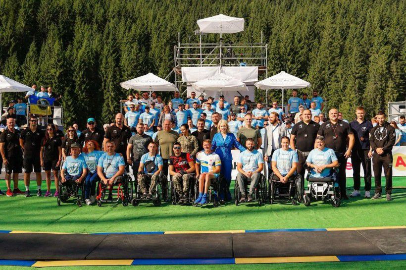 Прикарпатські ветерани тріумфували на Strong Spirits Games 2025