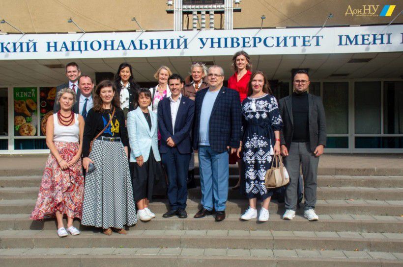 Донецький національний університет імені Василя Стуса розвиває українсько-британське співробітництво