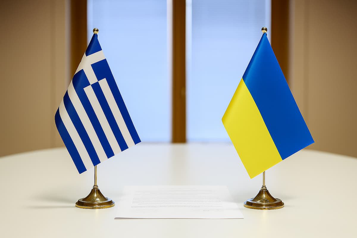 Про співробітництво у сфері безпеки між Україною та Грецькою Республікою
