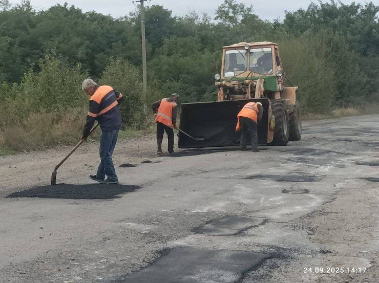 Лариса Білозір: Розпочався ремонт дороги до Холодівки