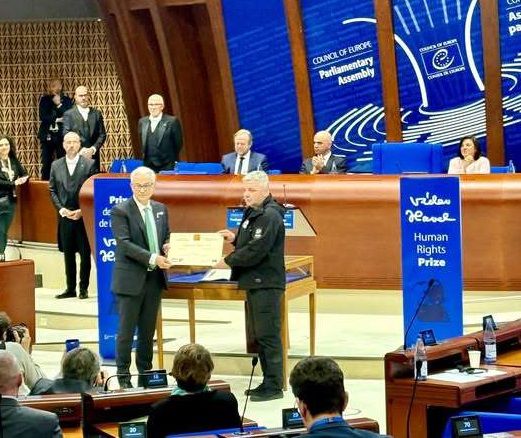 Український правозахисник, журналіст та ветеран Максим Буткевич став лауреатом престижної Премії імені Вацлава Гавела з прав людини