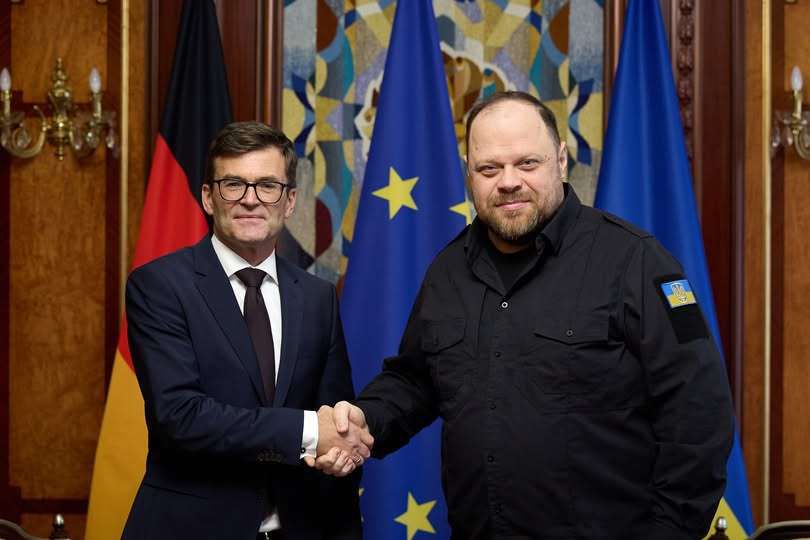 Голова Верховної Ради України зустрівся із новопризначеним Послом Федеративної Республіки Німеччина