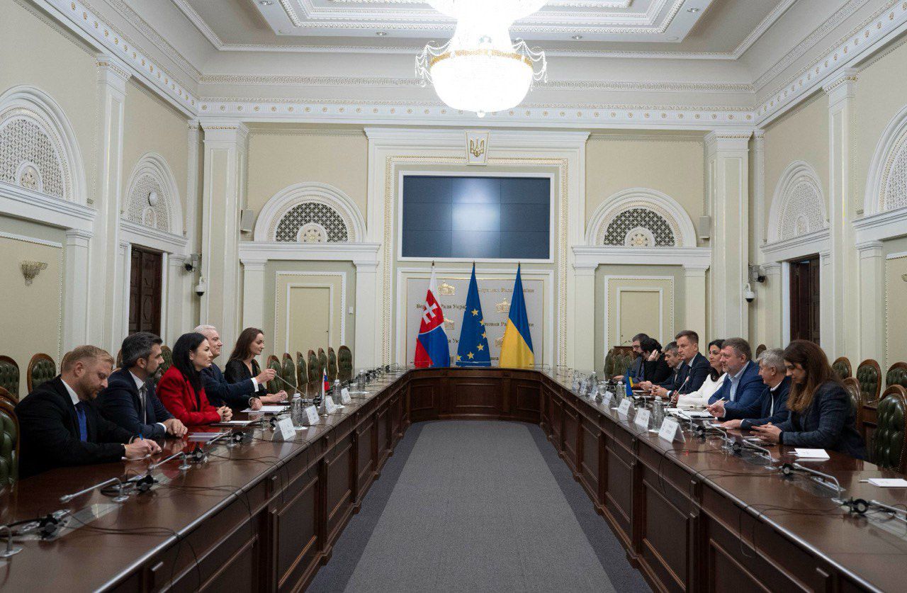 Парламентська делегація Словаччини провела зустрічі з представниками комітетів Верховної Ради України