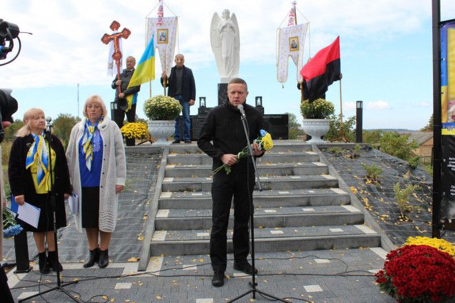 «Поки ми підтримуємо родини захисників, їхня пам’ять живе в наших серцях»: у Шклині відкрили Алею пам’яті Героїв-земляків