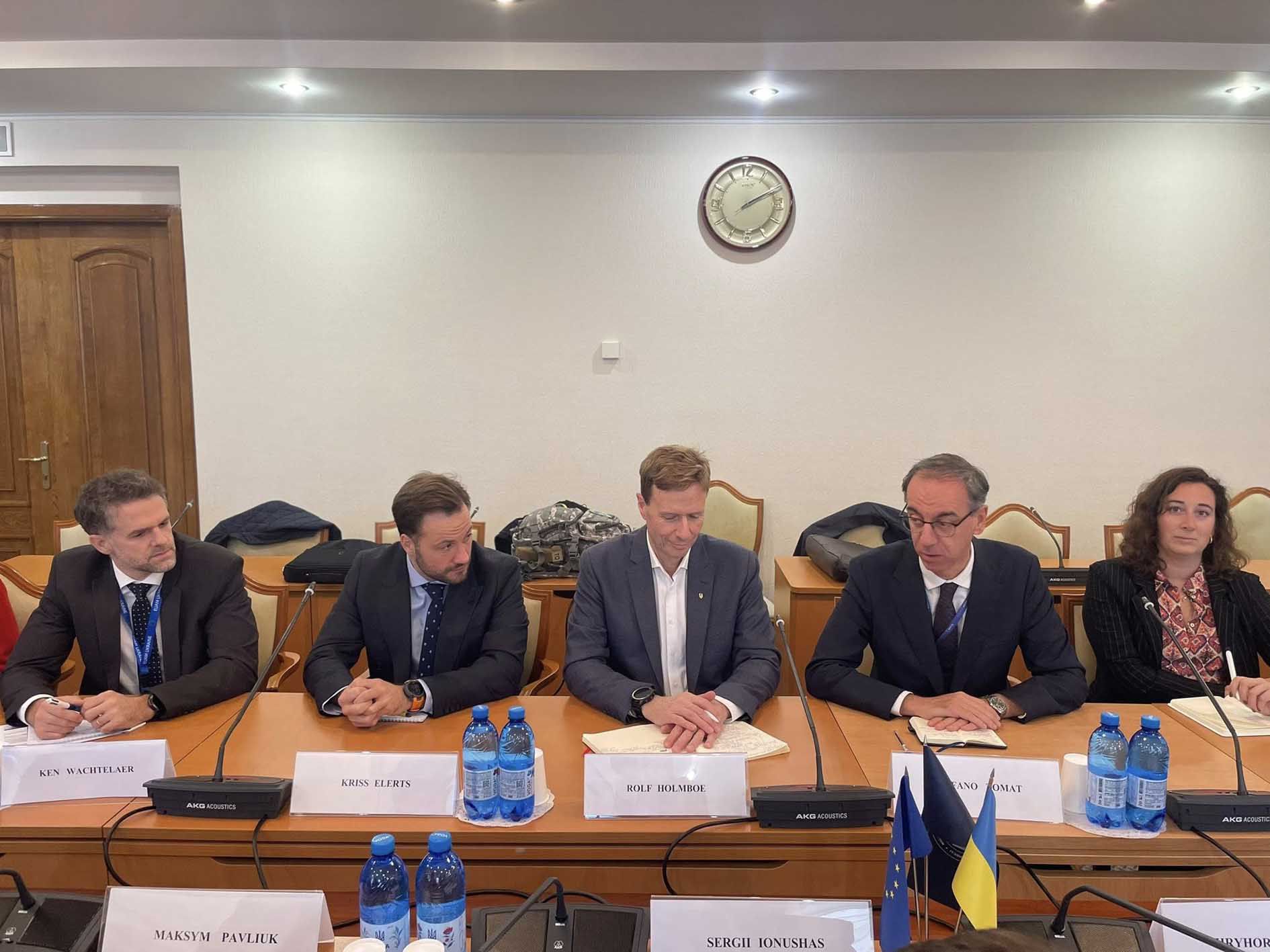 У Комітеті з питань правоохоронної діяльності відбулася зустріч з високопосадовцями ЄС