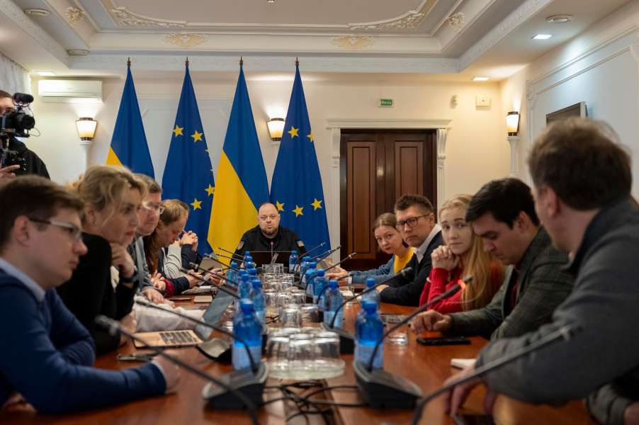 Голова Верховної Ради України обговорив із медіаспільнотою оновлення Цивільного кодексу