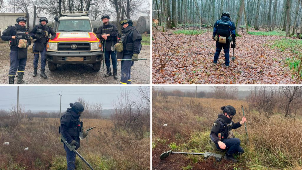 #СТОПМІНИ: Сапери ДСНС з Житомирщини розміновують деокуповані території Харківщини